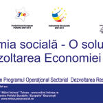 Economie Sociala – O Solutie Viabila